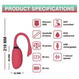 Magic Motion - Fugu Smart Wearable Vibrator Rood